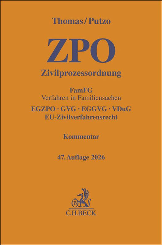 Zivilprozessordnung. ZPO