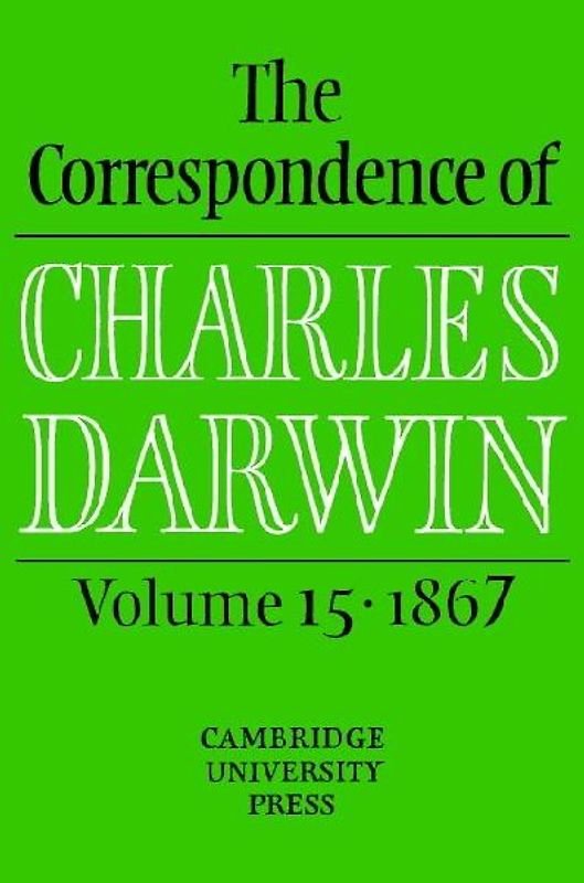 Correspondence Charles Darwin v15
