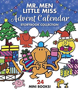 Mr Men Little Miss Advent Calendar: Storybook collection containing 24 brilliantly funny illustrated kids books to count down to Christmas 2022