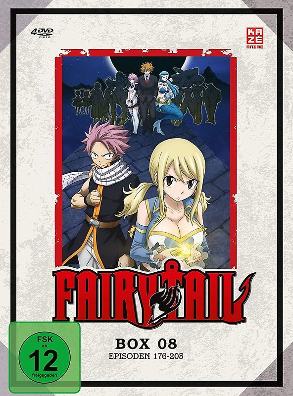 Fairy Tail: Box 8 (Episoden 176-203) [4 DVDs] DVD