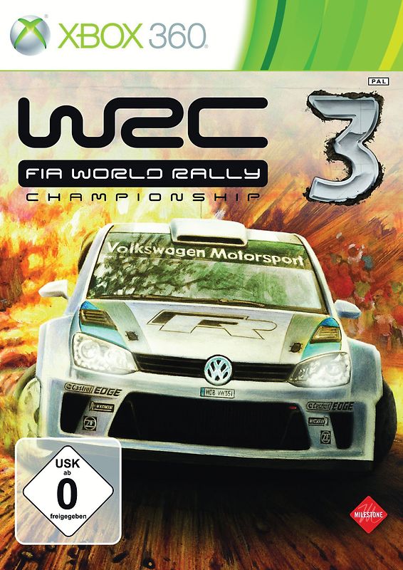 WRC 3: FIA World Rally Championship 2012 Xbox 360