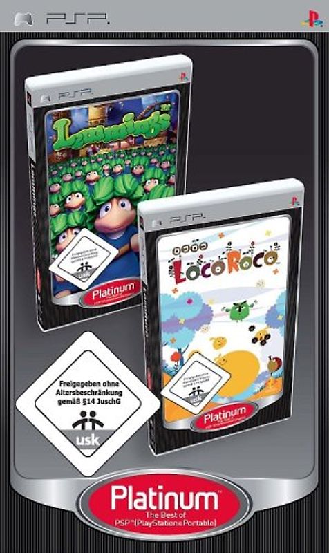 Lemmings + Loco Roco (Double Pack Platinum) PlayStation Portable