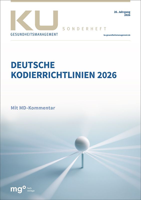 Deutsche Kodierrichtlinien 2026 mit MD-Kommentar