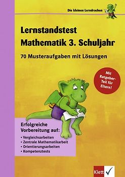 Lernstandstest Mathematik - 3. Schuljahr. 70 Musteraufgaben mit Lösungen