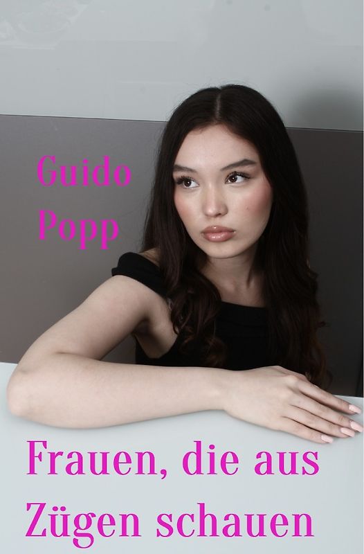 Frauen, die aus Zügen schauen