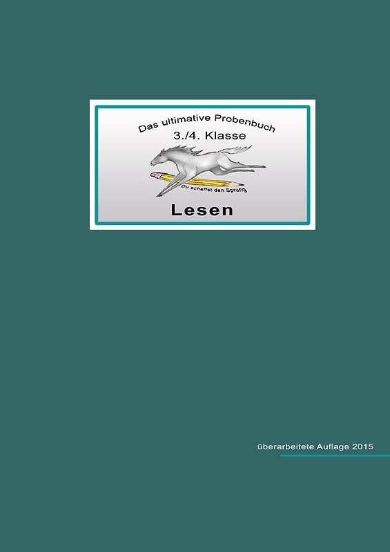 Das ultimative Probenbuch Lesen 3./4. Klasse