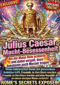 Julius Caesar Level Macht-Besessenheit: Als ein Mann Rom eroberte und dabei vergaß, dass Senatoren auch Messer tragen