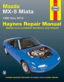 Mazda MX-5 Miata for Mazda MX-5 Miata models (1990-2014) Haynes Repair Manual (USA): 1990 to 2014 (Hayne's Automotive Repair Manual)
