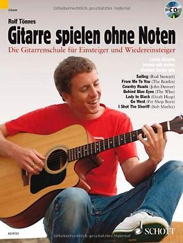 Gitarre spielen ohne Noten