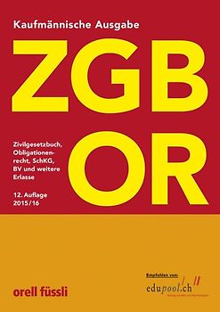 ZGB OR Kaufmännische Ausgabe