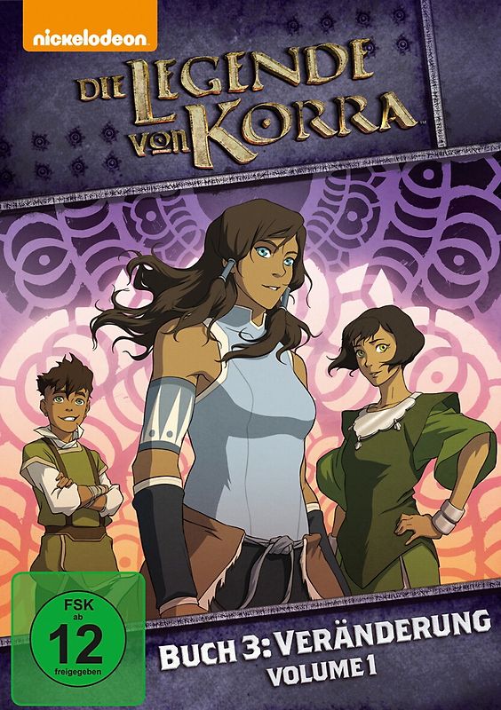 Die Legende von Korra - Buch 3: Veränderung Volume 1 DVD
