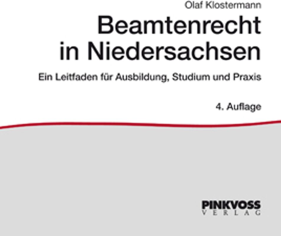 Beamtenrecht in Niedersachsen