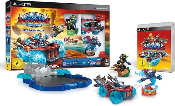 Skylanders SuperChargers Racing: Starter Pack [inkl. 2 Figuren, Fahrzeug. Portal, Poster] Bundleversion