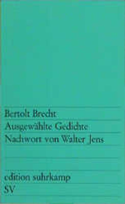 Ausgewählte Gedichte