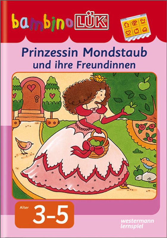 bambinoLÜK-Übungshefte / bambinoLÜK. Kindergarten / 3/4/5 Jahre: Prinzessin Mondstaub