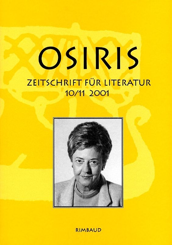 Osiris. Zeitschrift für Literatur und Kunst