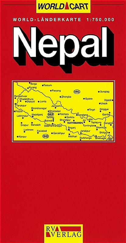 Länderkarte Nepal