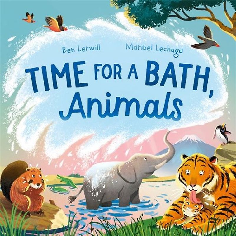 Time for a Bath, Animals