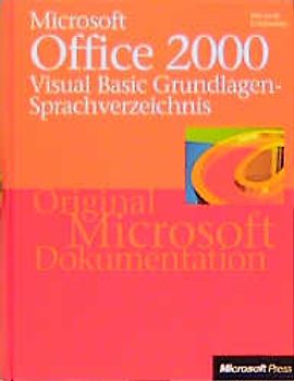 Microsoft Office 2000 Visual Basic Grundlagen-Sprachverzeichnis