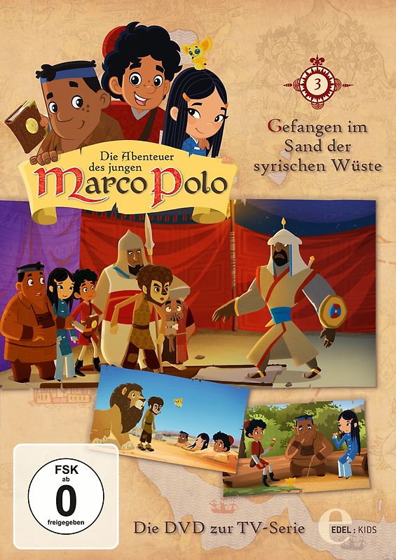 Die Abenteuer des jungen Marco Polo, Folge 3 - Gefangen im Sand der syrischen Wüste DVD