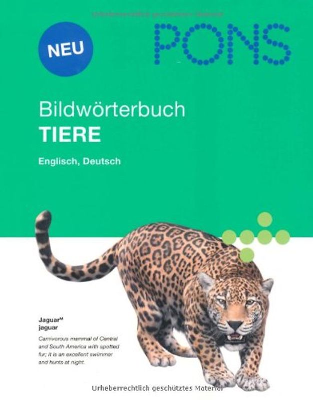 PONS Bildwörterbuch Tiere