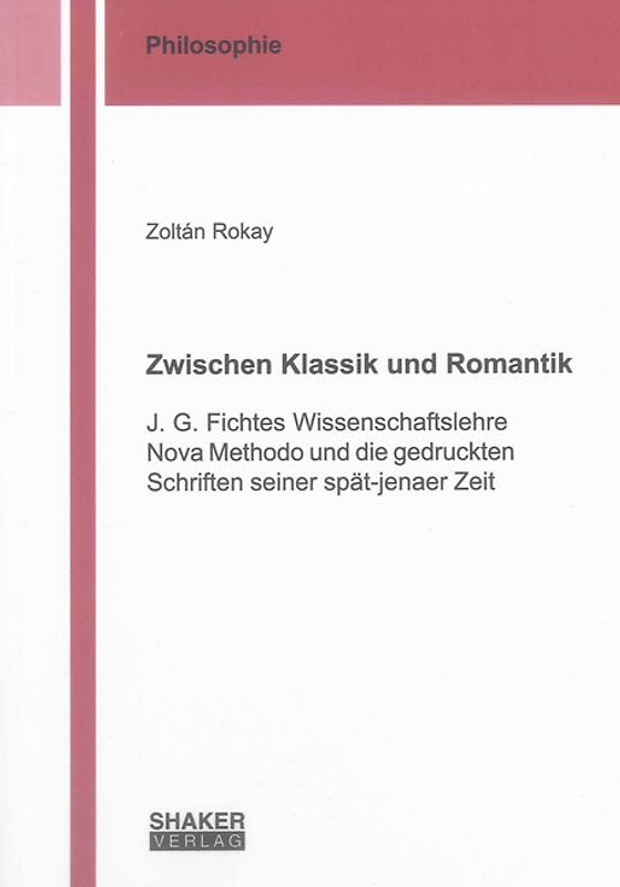 Zwischen Klassik und Romantik