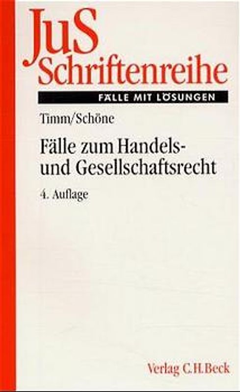 Fälle zum Handels- und Gesellschaftsrecht