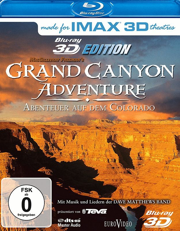 IMAX: Grand Canyon Adventure 3D Edition Abenteuer auf dem Colorado 3D Blu-ray Disc
