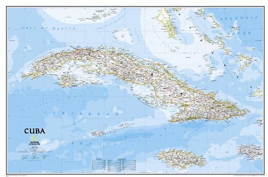 Kuba Classic, laminiert. NATIONAL GEOGRAPHIC Länder und Regionen