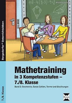 Mathetraining in 3 Kompetenzstufen - 7./8. Klasse