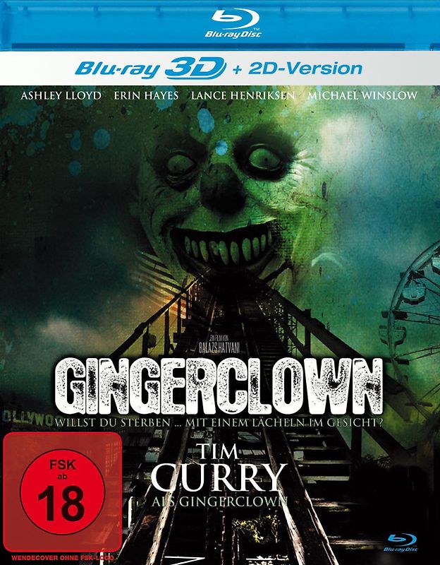 Gingerclown 3D 3D Blu-ray Disc