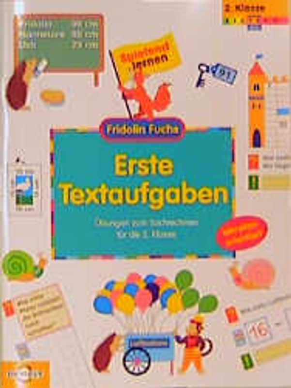 Erste Textaufgaben - Übungen zum Sachrechnen für die 2. Klasse