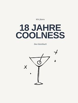 Gästebuch 18 Geburtstag: Buch zum Eintragen für Glückwünsche und die schönsten Fotos I Geschenk für Mädchen oder Junge I Geschenkidee 18. Geburtstag