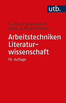 Arbeitstechniken Literaturwissenschaft