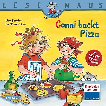 LESEMAUS 65: Conni backt Pizza