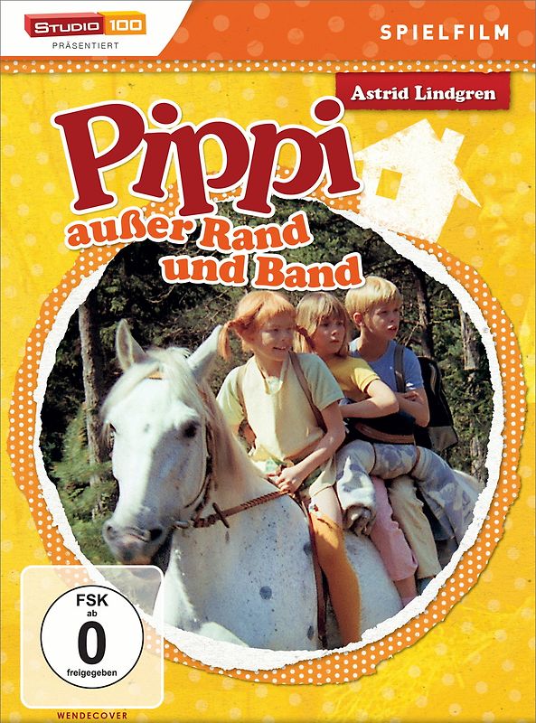 Astrid Lindgren: Pippi Langstrumpf außer Rand und Band - Spielfilm DVD