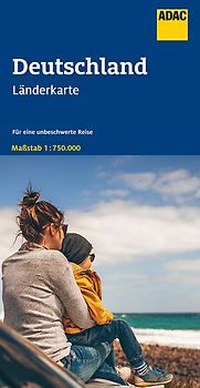 ADAC Länderkarte Deutschland 1:750.000