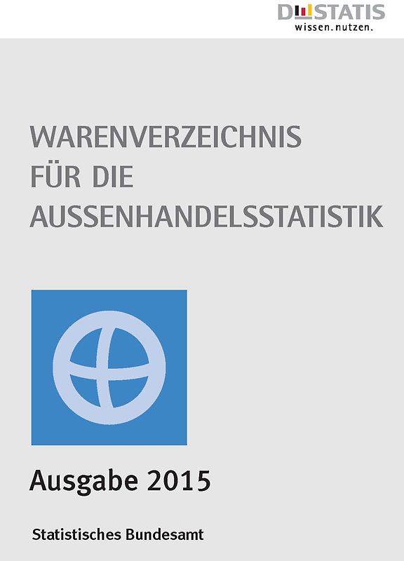 Warenverzeichnis für die Außenhandelsstatistik 2015