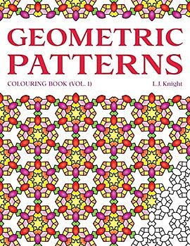 Geometric Patterns Colouring Book: 50 Unique Pattern Designs (Ljk Colouring Books, Band 1)