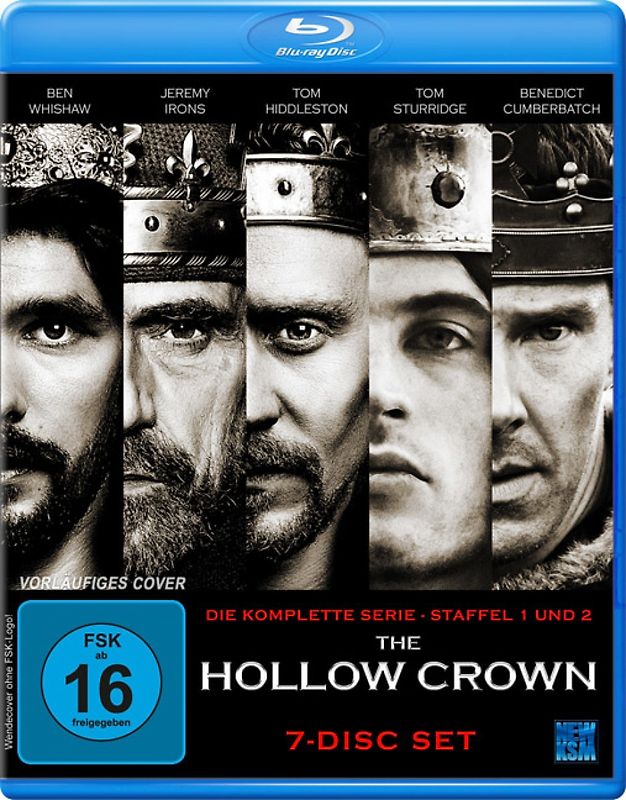 The Hollow Crown Gesamtedition Staffel 1+2 Blu-ray Disc