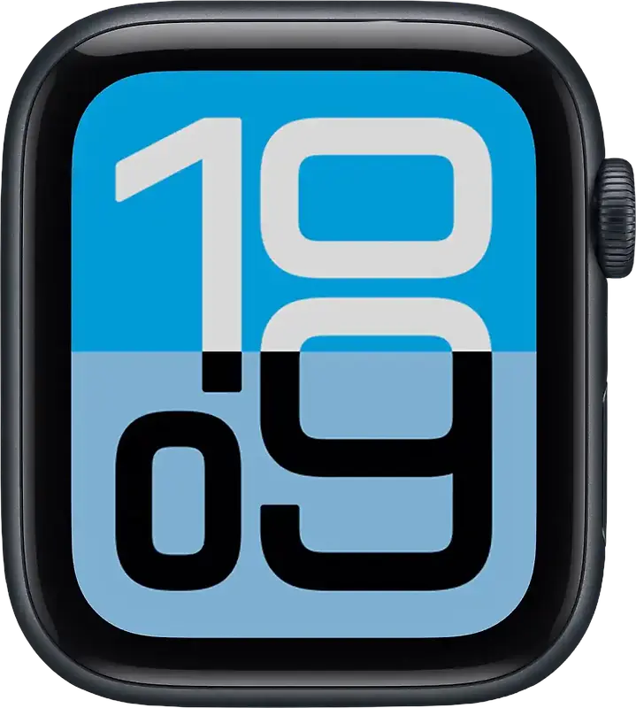 Apple Watch SE 2025 44 mm Boîtier aluminium minuit [Wi-Fi]