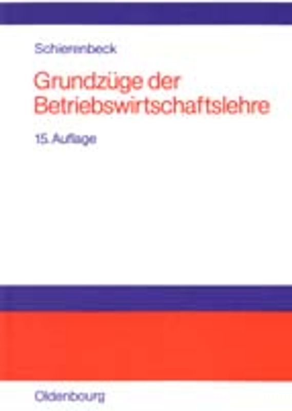 Grundzüge der Betriebswirtschaftslehre