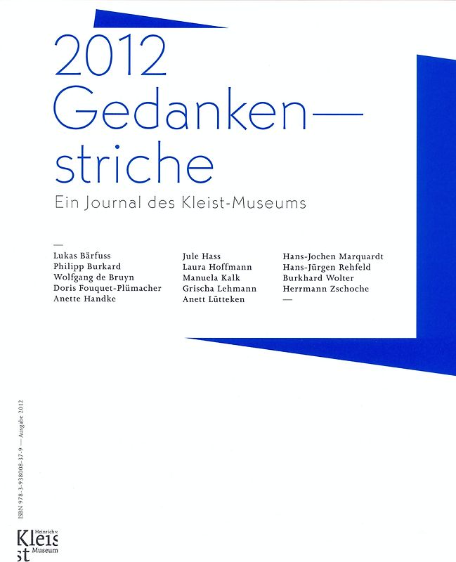 2012 Gedankenstriche