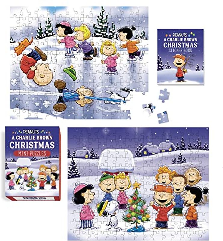 Peanuts: A Charlie Brown Christmas Mini Puzzles