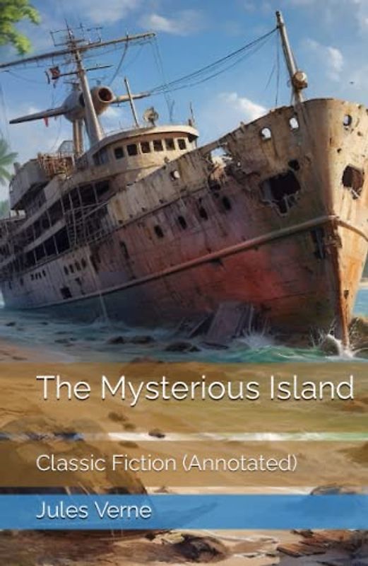 The Mysterious Island: Classic Fiction (Annotated)