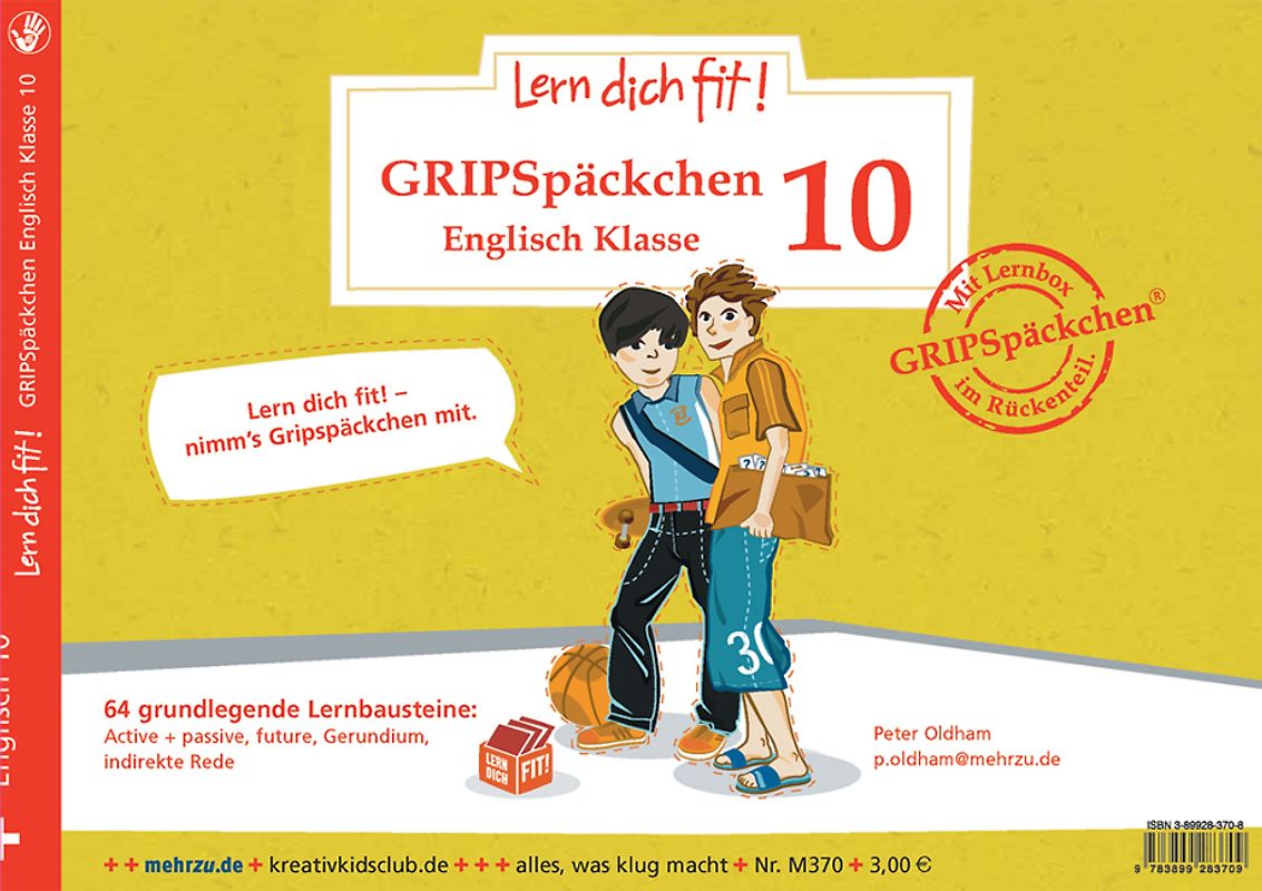 GRIPSpäckchen Englisch