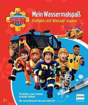 Mein Wassermalspaß – Feuerwehrmann Sam