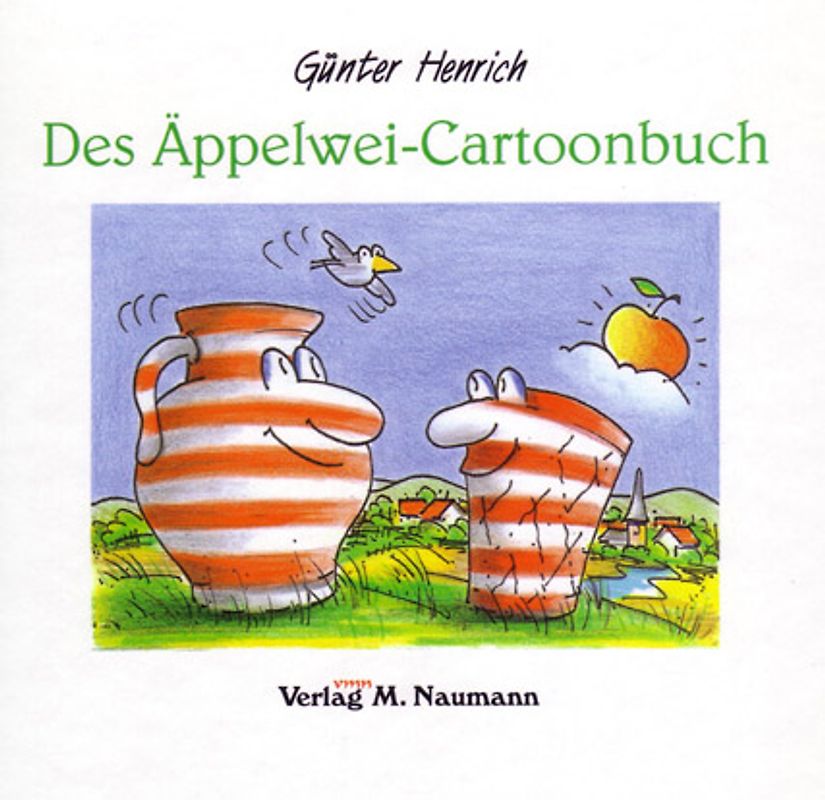 Des Äppelwei-Cartoonbuch