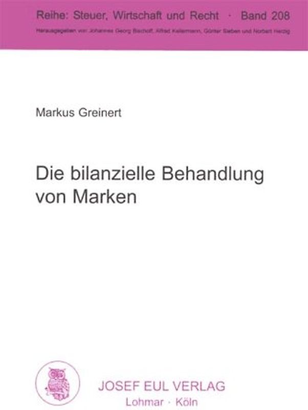 Die bilanzielle Behandlung von Marken