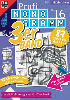Profi-Nonogramm 3er-Band Nr. 16